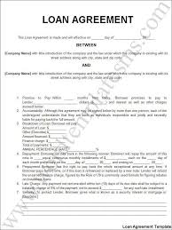 A loan is a temporary lending of money to a debtor who is required to repay the same along. Private Loan Document Sample Personal Agreement Contract Template Hudsonradc