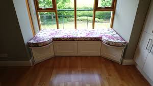 Bay window is a generic term for all protruding window constructions, regardless of whether they are curved or angular, or run over one or multiple storeys. Blackrock Curved Bay Window Seat Andrew Malone