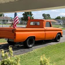 Image result for Orange 1966 Truck