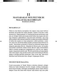 Maybe you would like to learn more about one of these? Top Pdf Masyarakat Multietnik Di Malaysia Dan Britain 123dok Com