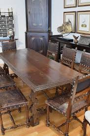 La mesa (the table, pronounced: 18th Century Spanish Guard Room Dining Table W Trestle And Forged Iron Stretcher For Sale At 1stdibs