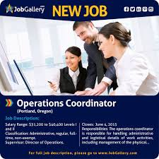 Seeking An Operations Coordinator Portland Or Jobs Jobopening Management Humanresources Managementjobs Job Opening Job Posting Human Resources Jobs