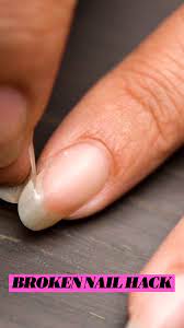 Broken Nail Hack In 2021 Acrylic Nails Broken Nails Nail Tips