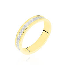 Alliances Or Sans Pierre Ruban Plat Bicolore 375 1000 B3am2w06740 En 2021 Bague Acier Conceptions Cycliques Bague Fiancaille