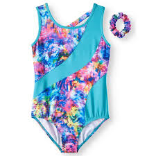 Danskin Now Danskin Now Girls Leotard With Asymmetrical