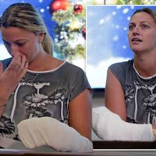 Federer and nadal head to roland garros, where play begins sunday, tied with 20, while djokovic has 18. Petra Kvitova Says Being Able To Move Fingers On Left Hand Again Is The Greatest Christmas Present Mirror Online