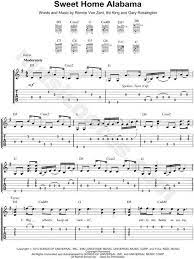 Print And Download Lynyrd Skynyrd Sweet Home Alabama Easy Guitar Tab Includes Easy Guitar Tab For Guitar Or St Guitar Tabs Guitar Sheet Music Easy Guitar Tabs