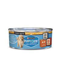 You'll receive email and feed alerts when new items arrive. Puppy Chow Wet Canned Puppy Dog Food With Real Chicken Purina