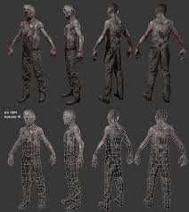 Lowpoly Zombie 3d Model 3d Model Character 3d Model 3d Modeling Tutorial