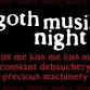 Goth Music Night - The Cure, Depeche Mode, and event image