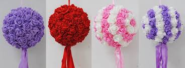 Shop with afterpay on eligible items. 8pcs Lot 11 28cm Artifiical Kissing Foam Rose Flower Ball Wedding Centerpieces In 6 Colors Ball Aluminum Ball Syringeball Bracelet Aliexpress