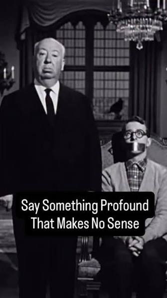Alfred Hitchcock was known for looking and sounding ultra serious, and then  coming up with a real zinger. I will contend that part of what makes the  punchline zing so much is how serious and ...