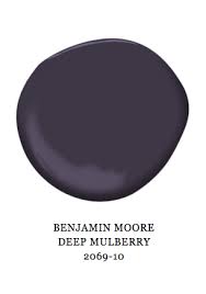 A great complement to classic colors, color preview offers a collection of 1,232 hues that excite and inspire with pure, deep, clear colors that create striking combinations. Benjamin Moore Deep Mulberry Paint Color Purple Katie Considers