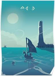 The Waker Poster Zelda Art Legend Of Zelda Wind Waker