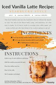 What beans make the best coffee? Recipe How To Make A Starbucks Copycat Iced Vanilla Latte