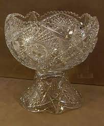 These are two press cut glass punch bowls. Pin On Punch Bowl Set