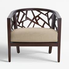 Find outdoor cushions for dining chairs, outdoor sectionals and more. Ankara Truffle Frame Chair With Fabric Cushion Crate And Barrel Uae