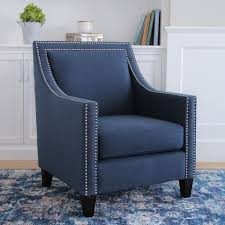 Overstock Com Online Shopping Bedding Furniture Electronics Jewelry Clothing More In 2020 Blue Accent Chairs Fabric Accent Chair Accent Chairs