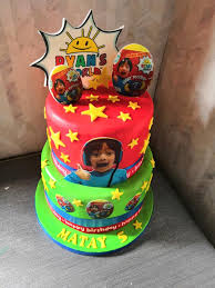 Ryan cook toy cake too! Flossy Cakes A Ryan S Toy Review Cake For Matay S Facebook