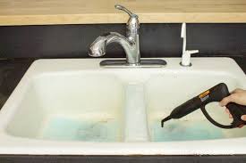 How To Clean An Enameled Cast Iron Kitchen Sink Sink Enameled Cast Iron Cast Iron Kitchen Sinks