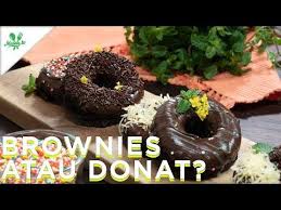 Brownies Atau Donat Youtube Brownies Brownie Cookies Desserts
