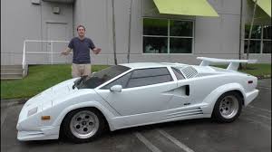 The bianco perlato (pearl white) exterior and matching rims combined with a rosso (red) interior is already an uncommon colorway, but making it one of a kind is. Here S Why The Lamborghini Countach Is Worth 300 000 Autotrader