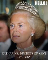 The royal family have made the sad announcement that the Duchess of Kent  has died aged 92. Our thoughts are with the family at this time. RIP. 🕊️