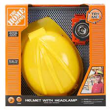 The Home Depot Helmet With Headlamp Headlamp Depot Toys