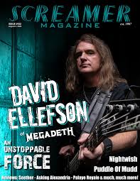 David ellefson was born on november 12, 1964 in jackson, minnesota, usa as david warren ellefson. Issue 152 David Ellefson Screamer Magazine