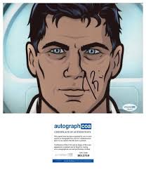 H. Jon Benjamin ‘Archer’ Signed 8x10 Photo ‘Sterling Archer’ ACOA PROOF