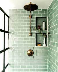 Beautiful Sage Green Bathroom Tiles Peaceful Relaxing Yet Stylish And Unique I Love It What Do You Think Green Tile Bathroom Green Bathroom Tile Bathroom