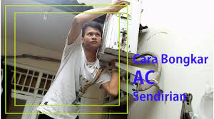 Yuk simak artikel cara pasang ac berikut ini!! Cara Bongkar Ac Sendirian Id Know Youtube