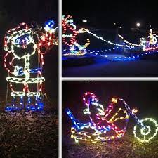 Santa On Motorcycle Christmas Lights Outdoor Christmas Lights Motorcycle Christmas Outdoor Christmas
