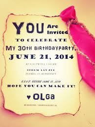 Mijn Zelfgemaakte Verjaardag Uitnodiging 30 Jaar Diy In Word De Pagina In 4en Gedeeld De Tekst Met Verschillende Letter Invitations You Are Invited Rsvp