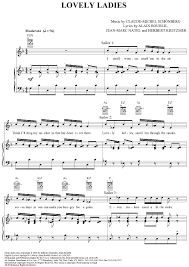 Lovely Ladies Violin Music Digital Sheet Music Sheet Music