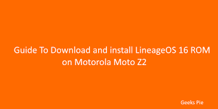 Moto g5 (stylized as moto g 5) is a series of android smartphones developed by motorola mobility, a subsidiary of lenovo.it is the fifth generation of the moto g family. Guide To Download And Install Lineageos 16 Rom On Motorola Moto Z2 Force