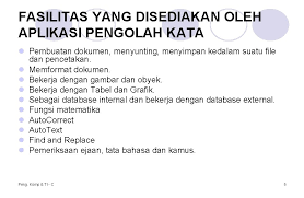 Maybe you would like to learn more about one of these? Aplikasi Pengolah Kata Word Processing Devi Indriani Pengantar
