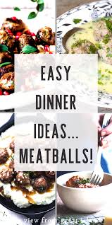 Easy Dinner Ideas Meatballs In 2020 Grape Jelly Meatballs Recipe Frozen Meatball Recipes Meatballs Easy