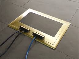 Electrical Floor Boxes Four Gang Shallow Floor Box Floor Boxes Flooring Pvc Vinyl Flooring