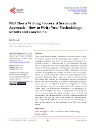 Investing in maternal health in malaysia and sri lanka (health, nutrition and population series). Pdf Phd Thesis Writing Process A Systematic Approach How To Write Your Methodology Results And Conclusion Dr Qais Faryadi Academia Edu