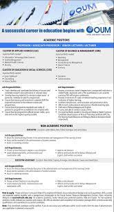 An open university qualification is attractive to employers. Oum Taiping Jawatan Kosong Di Open University Malaysia Facebook
