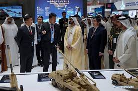 In Pics China Defense Norinco Exhibition Area At Idex In Abu Dhabi Xinhua English News Cn