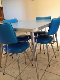 Mismatched bedding sets purchased from the outlet must be accepted as a set at the time of delivery. 14 Best 1950s 60 Dining Settings Blue Ideas Dining Retro Kitchen Chair