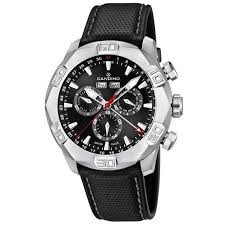 كاندينو ساعة رجالي جلد مقاومة للماء لون اسود مينا اسود C4476 3