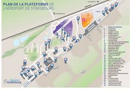 Les horaires d'ouverture actuels sont Plan De La Plateforme De L Aeroport De Strasbourg Aeroport De Strasbourg