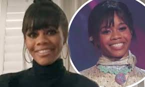 Gabby Douglas talks about being first-ever winner of The Masked Dancer and  details frightening fall