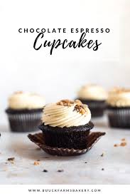 Chocolate Espresso Cupcakes Buuck Farms Bakery Recipe In 2020 Espresso Cupcakes Chocolate Cake With Coffee Chocolate Espresso