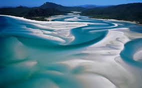 Whitehaven beach stretches 7km from hill inlet on whitsunday island, to the camping area at the southern end of the island. Whitehaven Beach Australia Picture Wallpaper Wanderluxe