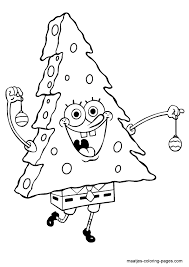 Spongebob Squarepants Coloring Page Spongebob Coloring Grinch Coloring Pages Spongebob Christmas Christmas tree coloring pages free download. pinterest