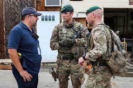 Для просмотра онлайн кликните на видео ⤵. Royal Marines Restore Order At Storm Damaged Prison